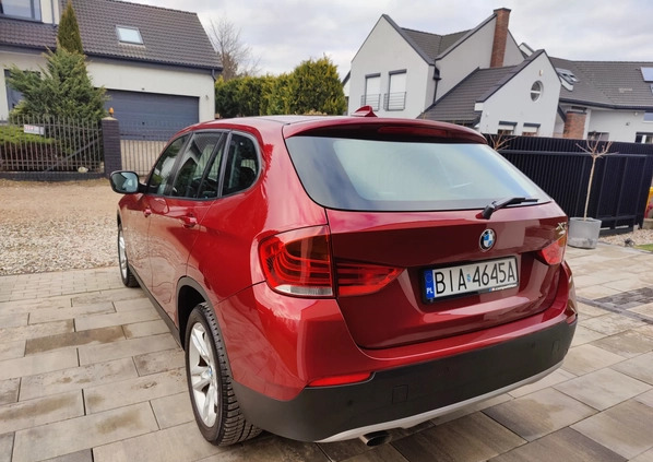 BMW X1 cena 43500 przebieg: 124000, rok produkcji 2011 z Białystok małe 497